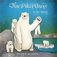 Five Polar Bears